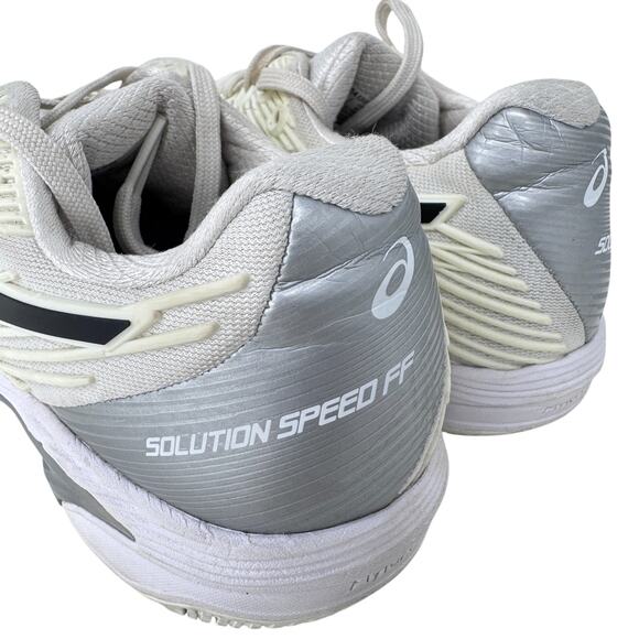 Asics Solution Speed FF 2 Tennis Pickleball Womens Size 8 White Lace Up 1042A136 - Picture 6 of 10